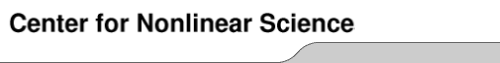 Center for
		    Nonlinear Science